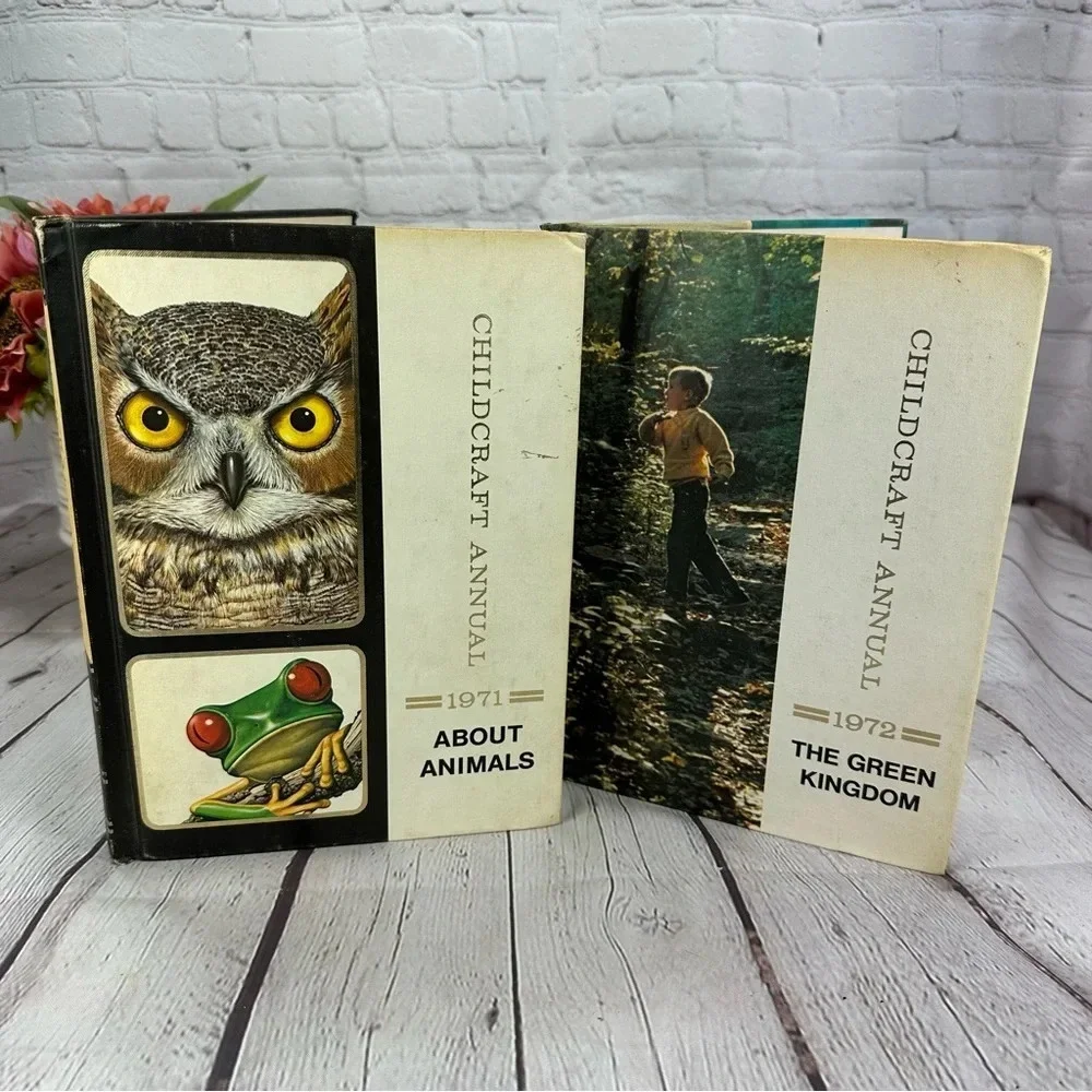 Choice of Vintage childcraft Books 1971-1988